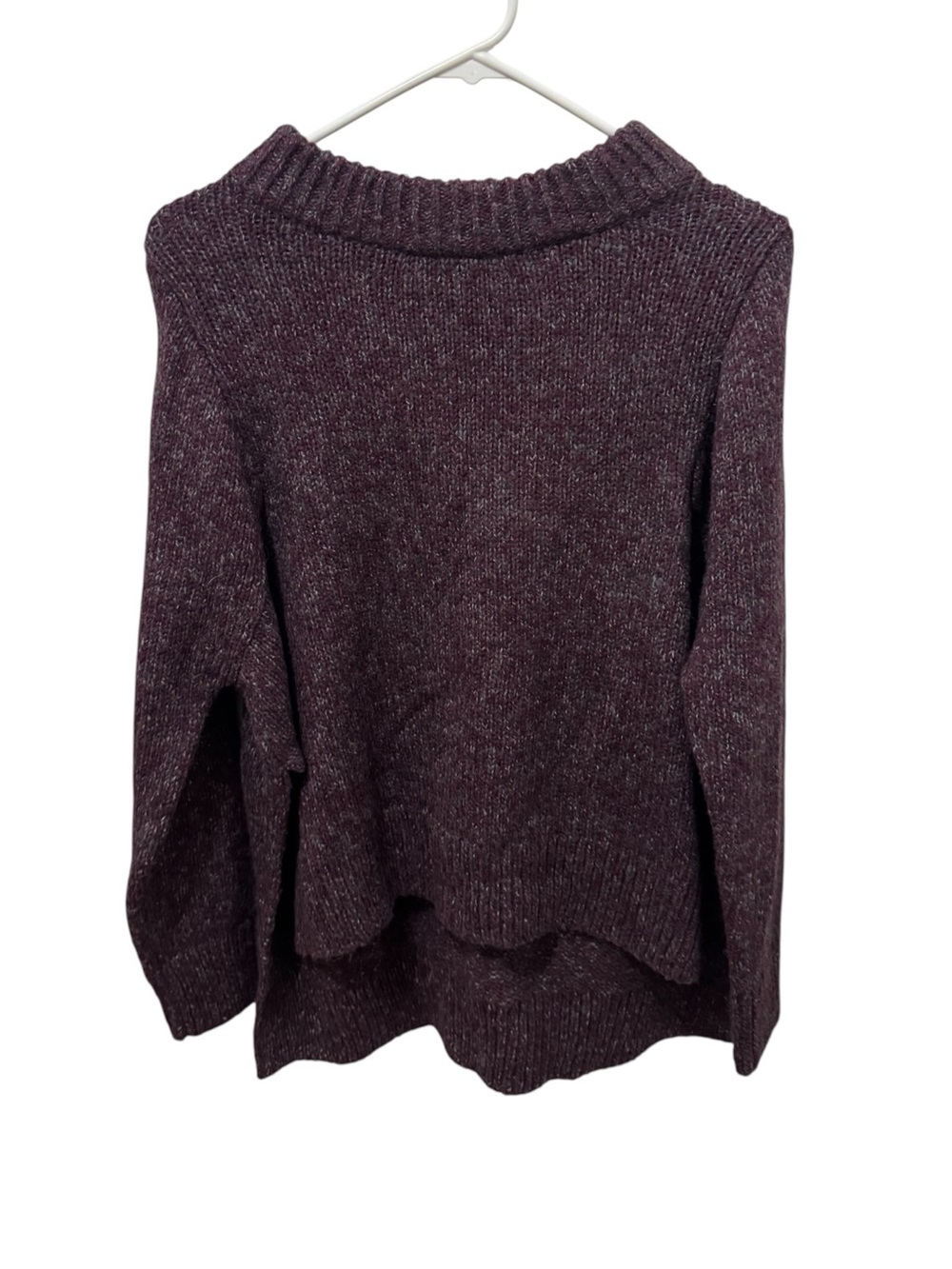 COS Marled Purple Oversized Sweater Size Small